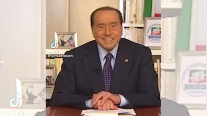 berlusconi su tiktok