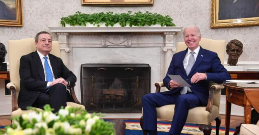 Incontro Draghi biden