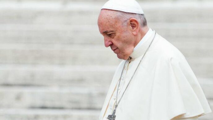 il Papa sulla palestina