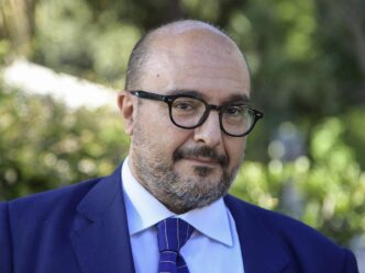 a man in a suit and tie